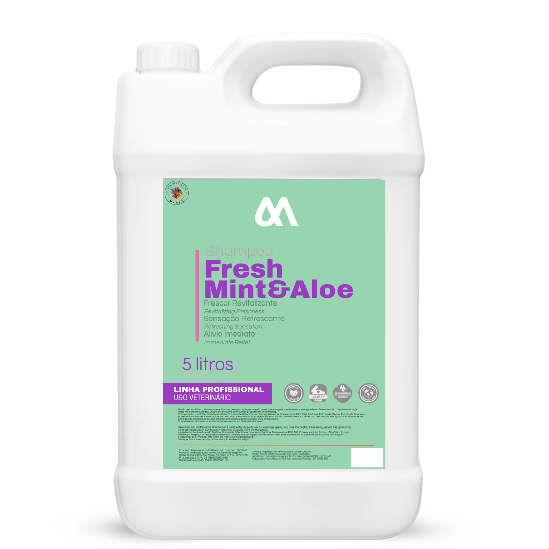 Fresh Mint & Aloe Shampoo 5L