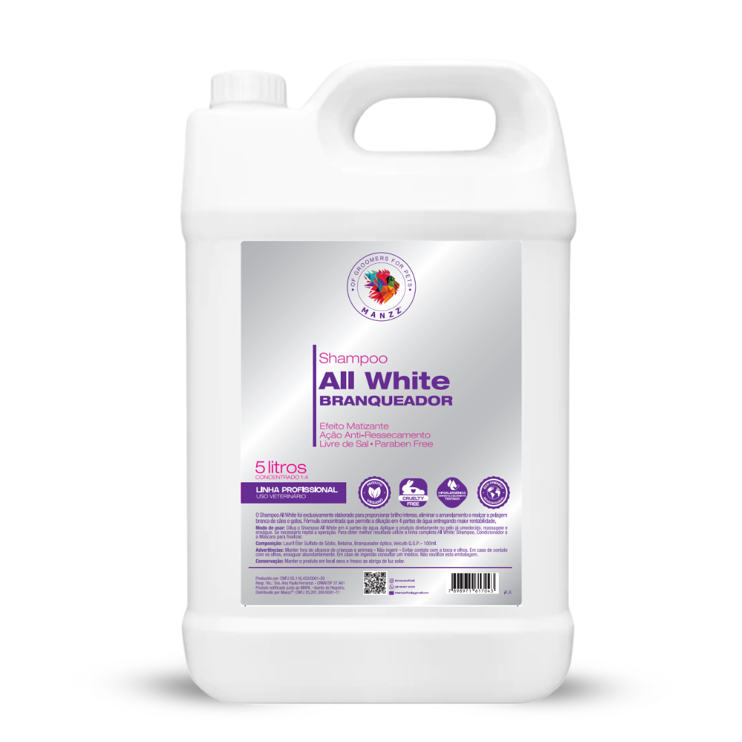 All White Shampoo 5L