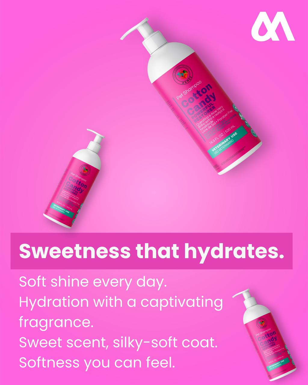 Cotton Candy Shampoo – 500 ml (16.9 fl oz)