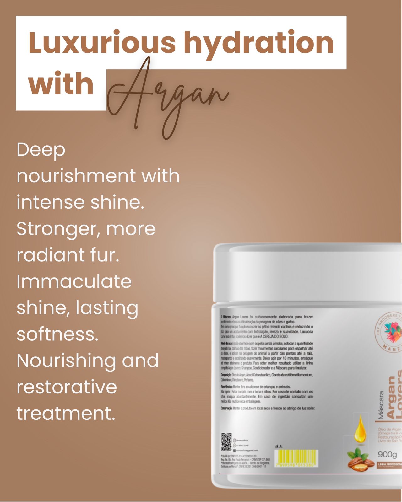 Argan Lovers Mask 900g